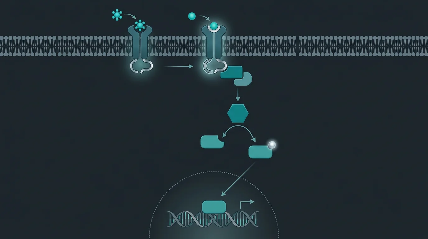 Illustration: How hCG Supports DHT Function