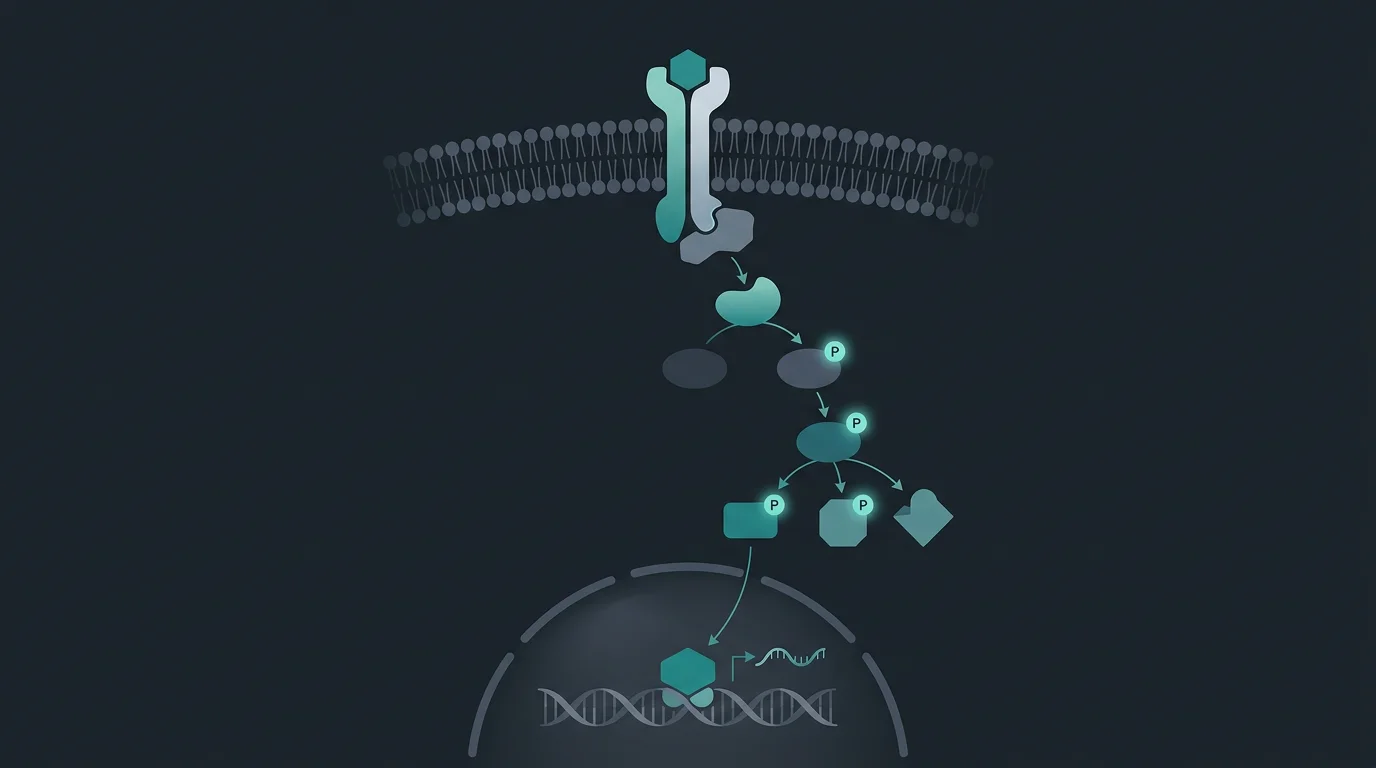 Illustration: How Ipamorelin Supports DHT Function
