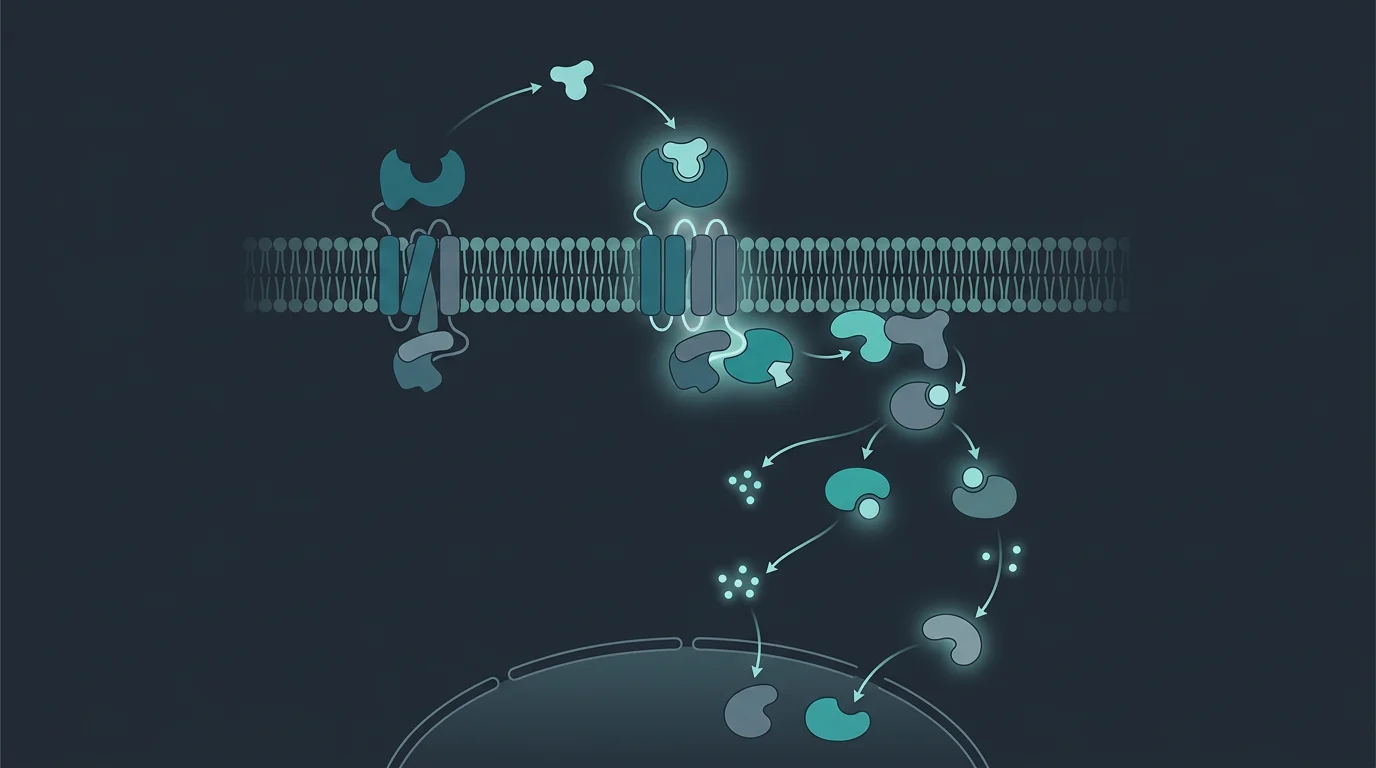 Illustration: How Selank Supports Progesterone Function