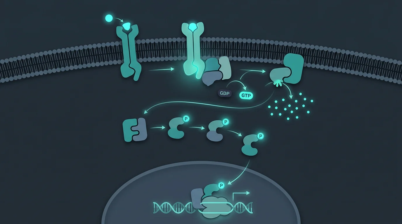 Illustration: How Ipamorelin Supports Thyroid Function