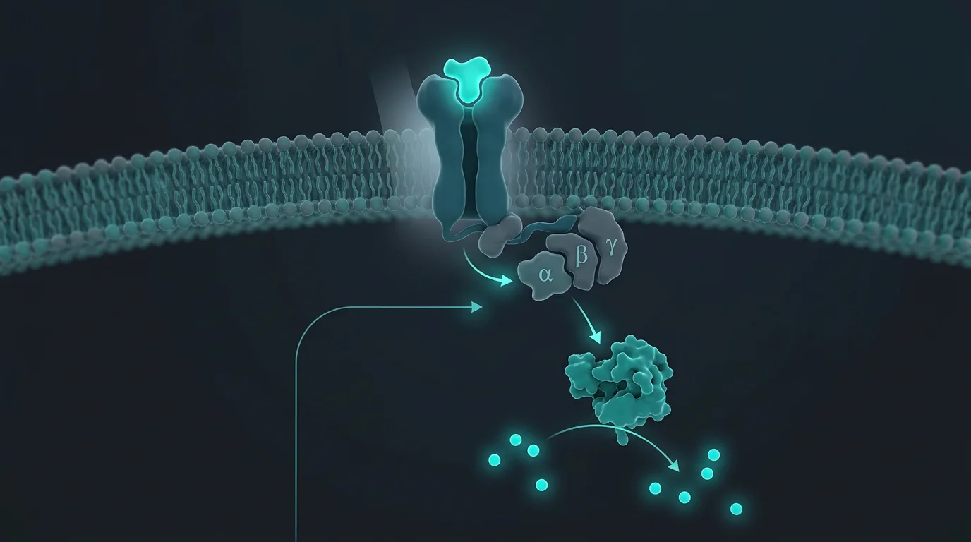 Illustration: How Tesamorelin Supports Thyroid Function